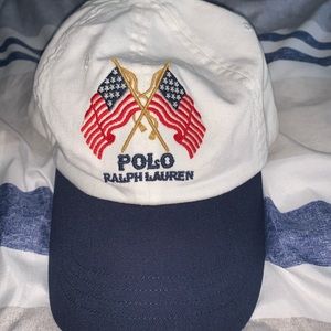 Polo American Flag dad hat